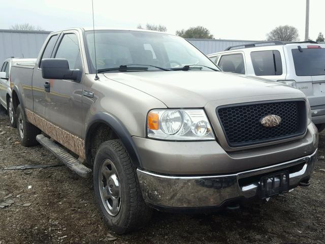 1FTPX14566FA47674 - 2006 FORD F150 TAN photo 1