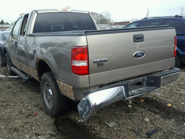 1FTPX14566FA47674 - 2006 FORD F150 TAN photo 3