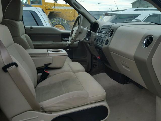 1FTPX14566FA47674 - 2006 FORD F150 TAN photo 5