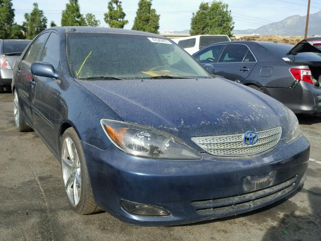 4T1BE30K92U502462 - 2002 TOYOTA CAMRY LE BLUE photo 1