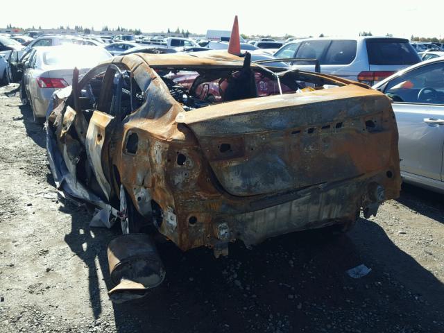 4T1BK1EB2DU006654 - 2013 TOYOTA AVALON BAS 烧焦的 照片 3