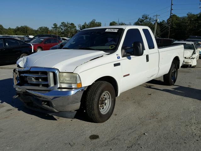 1FTNX20P94ED08495 - 2004 FORD F250 SUPER WHITE photo 2