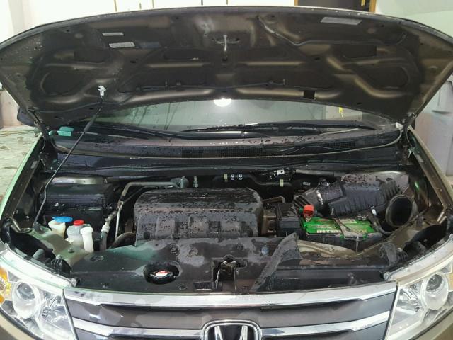 5FNRL5H66CB108049 - 2012 HONDA ODYSSEY EX GOLD photo 7