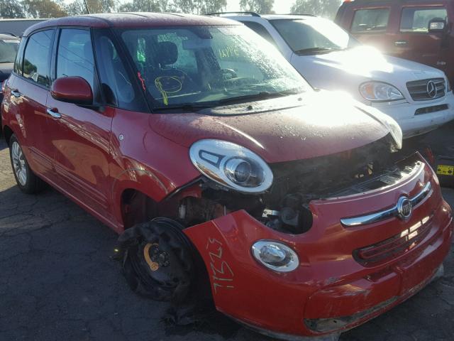 ZFBCFABH0EZ025099 - 2014 FIAT 500L EASY RED photo 1