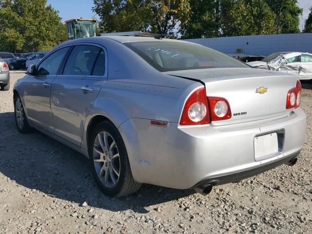 1G1ZE5E75AF256217 - 2010 CHEVROLET MALIBU LTZ 银色 照片 3