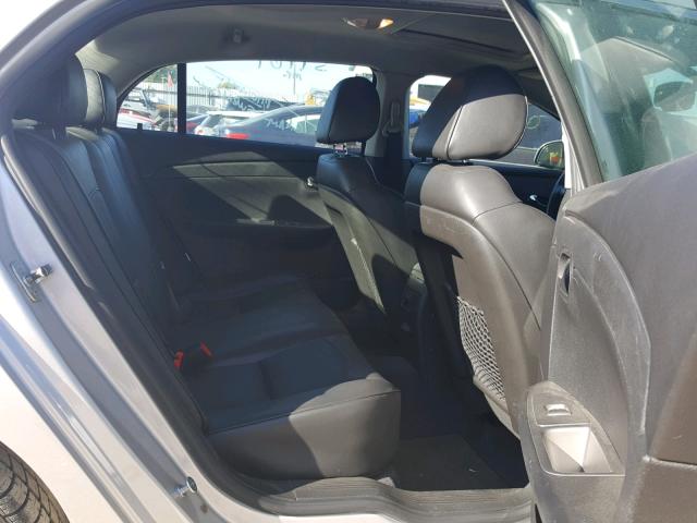 1G1ZE5E75AF256217 - 2010 CHEVROLET MALIBU LTZ 银色 照片 6