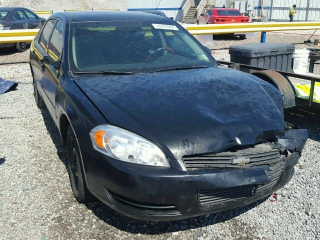 2G1WB58K879236797 - 2007 CHEVROLET IMPALA LS BLACK photo 1