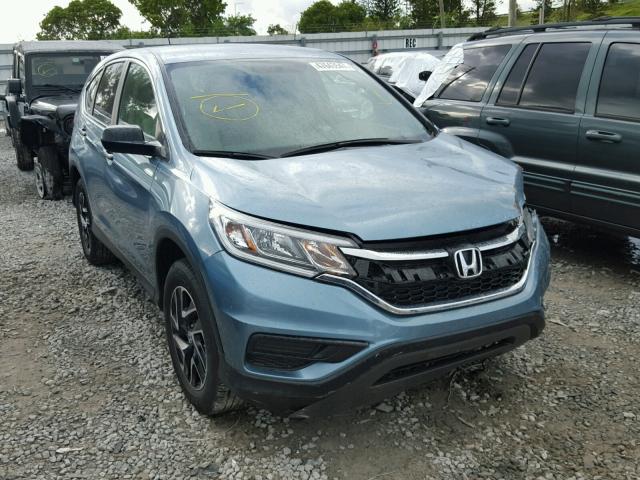 2HKRM3H43GH527323 - 2016 HONDA CR-V SE BLUE photo 1