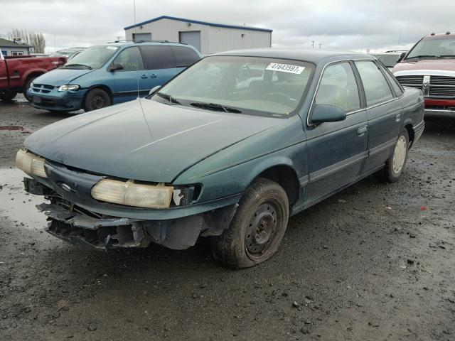 1FALP52U6SA140417 - 1995 FORD TAURUS GL GREEN photo 2