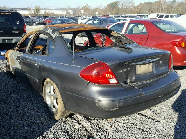 1FAFP53U02A226835 - 2002 FORD TAURUS SE BURN photo 3