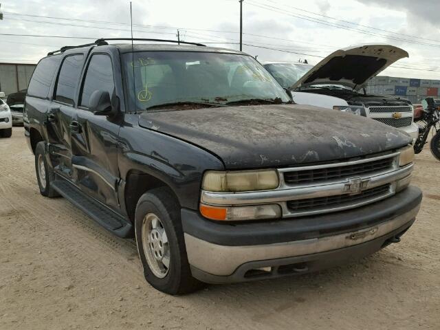 3GNEC16T81G206921 - 2001 CHEVROLET SUBURBAN C BLACK photo 1