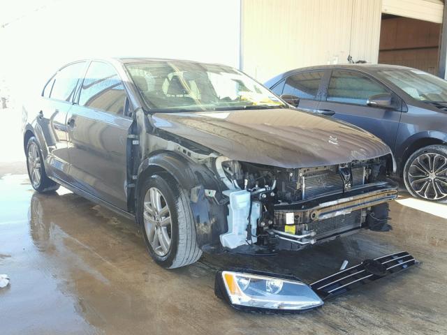 3VW1K7AJ1FM353204 - 2015 VOLKSWAGEN JETTA BASE 灰色 照片 1