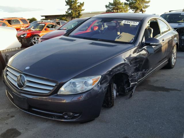 WDDEJ71XX7A002890 - 2007 MERCEDES-BENZ CL 550 GRAY photo 2