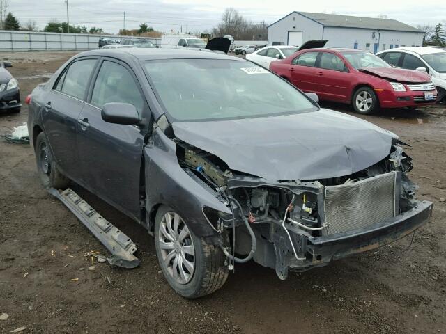 2T1BU4EE2DC092202 - 2013 TOYOTA COROLLA BA GRAY photo 1