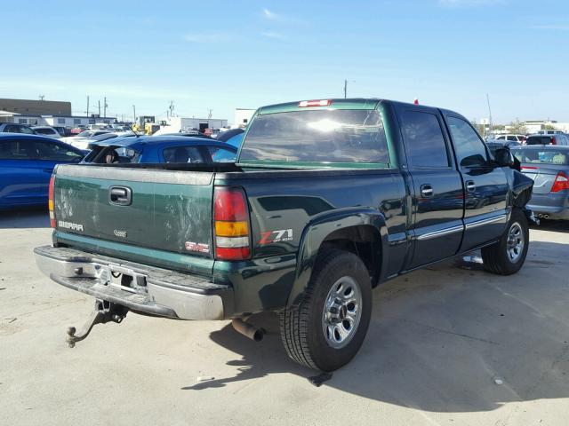 2GTEK13Z661349063 - 2006 GMC NEW SIERRA GREEN photo 4