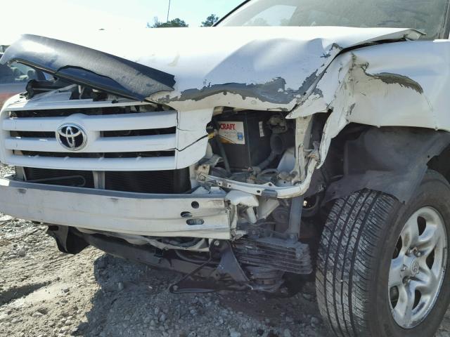 JTEGD21A740081649 - 2004 TOYOTA HIGHLANDER WHITE photo 9