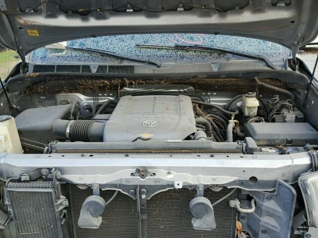 5TFRV58198X064057 - 2008 TOYOTA TUNDRA DOU SILVER photo 7