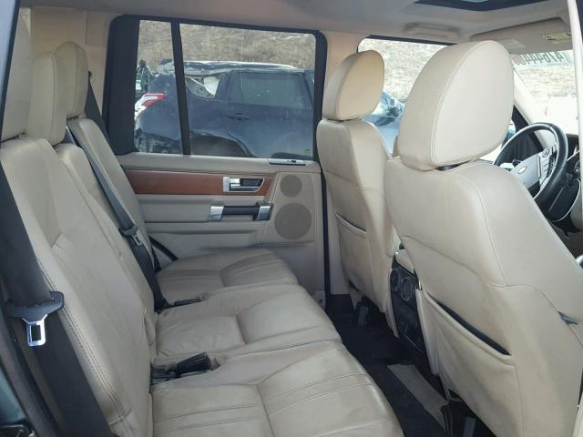 SALAM2D40AA536243 - 2010 LAND ROVER LR4 HSE PL GREEN photo 6