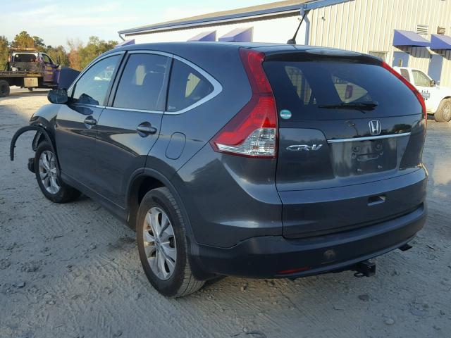 2HKRM3H57CH507417 - 2012 HONDA CR-V EX CHARCOAL photo 3