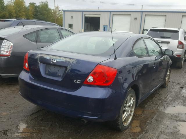 JTKDE177370219095 - 2007 TOYOTA SCION TC 蓝色 照片 4
