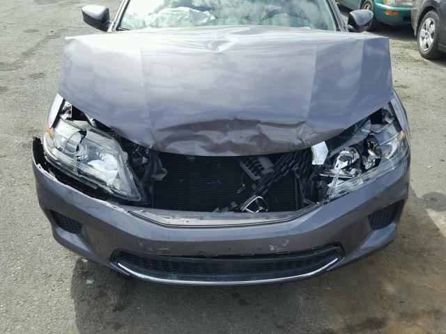 1HGCT1B34FA006440 - 2015 HONDA ACCORD LX- GRAY photo 9