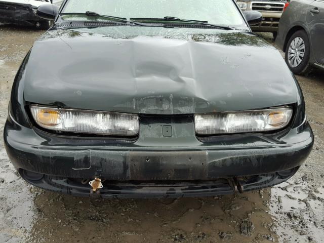 1G8ZK8278XZ345335 - 1999 SATURN SW2 GREEN photo 9