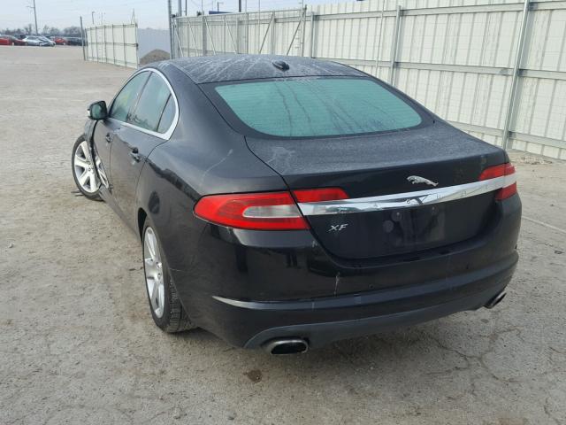 SAJWA05B79HR13923 - 2009 JAGUAR XF LUXURY BLACK photo 3