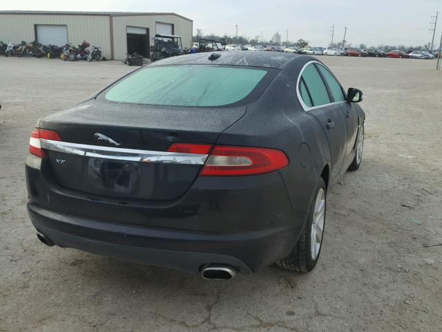 SAJWA05B79HR13923 - 2009 JAGUAR XF LUXURY BLACK photo 4