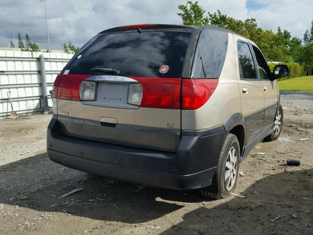 3G5DB03E73S546561 - 2003 BUICK RENDEZVOUS GOLD photo 4