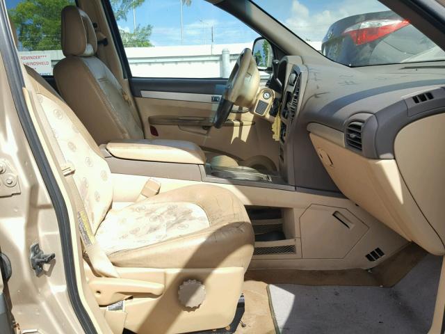 3G5DB03E73S546561 - 2003 BUICK RENDEZVOUS GOLD photo 5