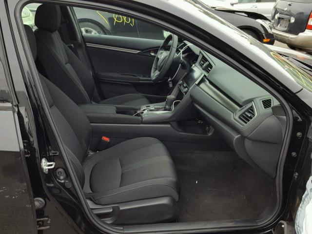 SHHFK7H51HU423078 - 2017 HONDA CIVIC EX შავი ფოტო 5