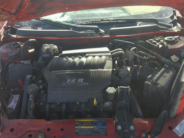 2G1WL15C369416853 - 2006 CHEVROLET MONTE CARL RED photo 7