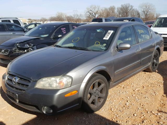 JN1DA31A03T411198 - 2003 NISSAN MAXIMA GLE SILVER photo 2