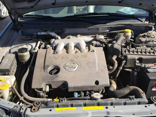 JN1DA31A03T411198 - 2003 NISSAN MAXIMA GLE SILVER photo 7