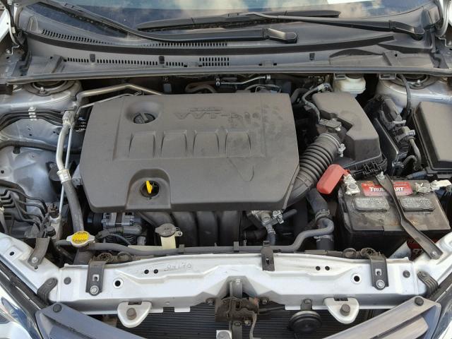 2T1BURHEXGC483529 - 2016 TOYOTA COROLLA L SILVER photo 7