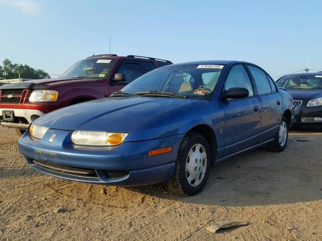 1G8ZH52801Z335394 - 2001 SATURN SL1 BLUE photo 2