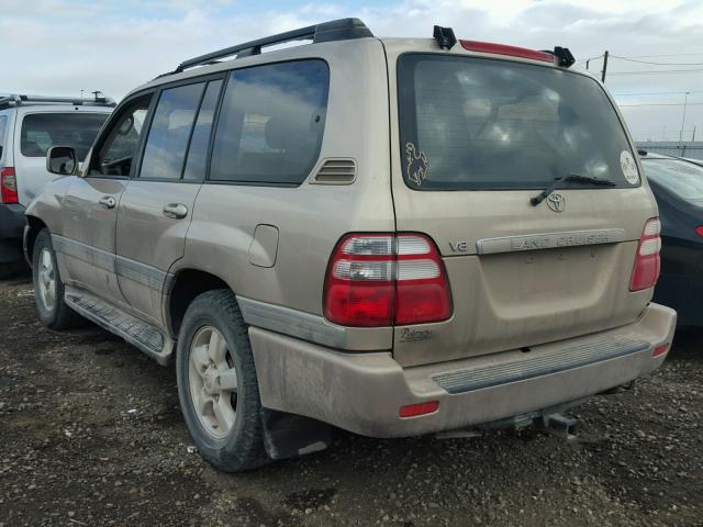 JTEHT05J532049744 - 2003 TOYOTA LAND CRUIS TAN photo 3