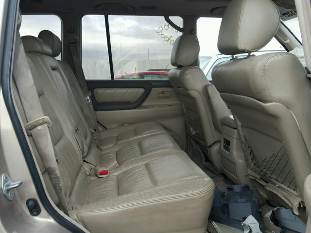 JTEHT05J532049744 - 2003 TOYOTA LAND CRUIS TAN photo 6