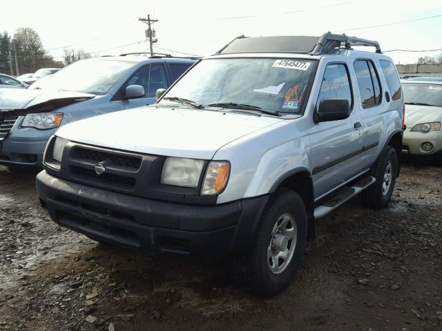 5N1ED28YXYC566513 - 2000 NISSAN XTERRA XE SILVER photo 2