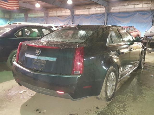 1G6DG5EY7B0130887 - 2011 CADILLAC CTS LUXURY BLACK photo 4