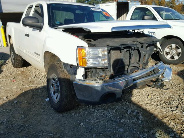 1GTSKUEA6AZ156116 - 2010 GMC SIERRA K15 WHITE photo 1