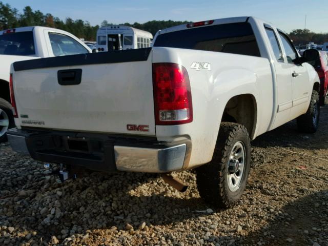 1GTSKUEA6AZ156116 - 2010 GMC SIERRA K15 WHITE photo 4