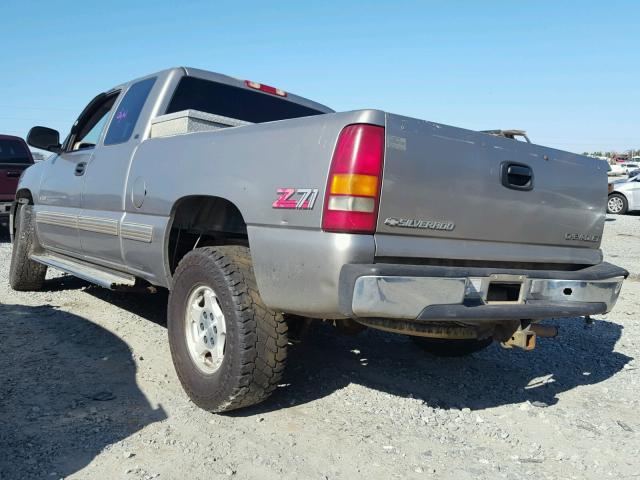 2GCEK19T7X1132318 - 1999 CHEVROLET SILVERADO GRAY photo 3