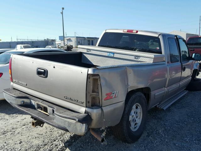 2GCEK19T7X1132318 - 1999 CHEVROLET SILVERADO GRAY photo 4