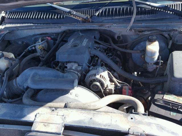 2GCEK19T7X1132318 - 1999 CHEVROLET SILVERADO GRAY photo 7