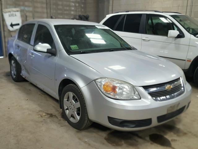 1G1AL55F877253292 - 2007 CHEVROLET COBALT LT SILVER photo 1