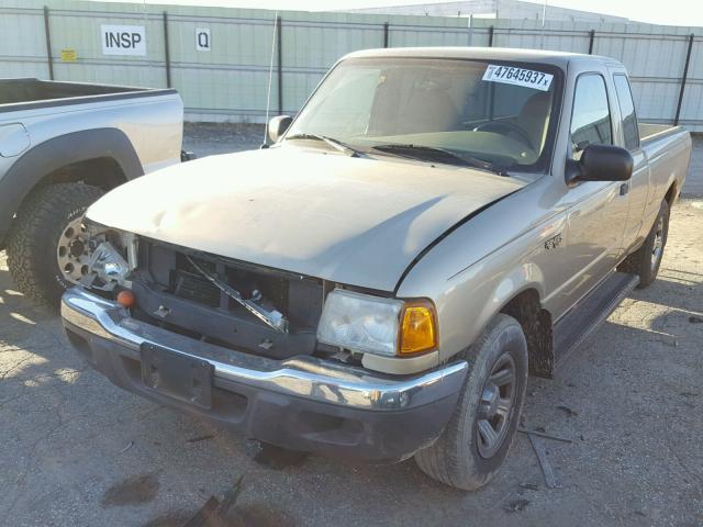 1FTYR14U41TA25043 - 2001 FORD RANGER SUP BEIGE photo 2