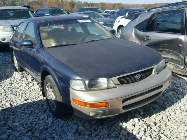 JN1CA21D3TM401100 - 1996 NISSAN MAXIMA GLE BLUE photo 1