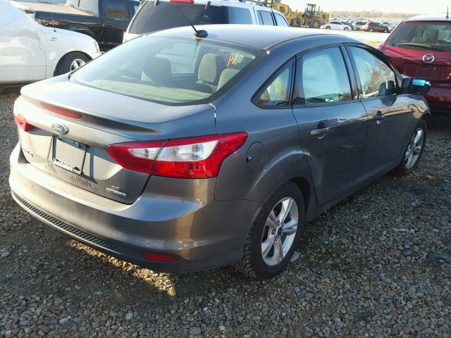 1FADP3F25EL239420 - 2014 FORD FOCUS SE GRAY photo 4