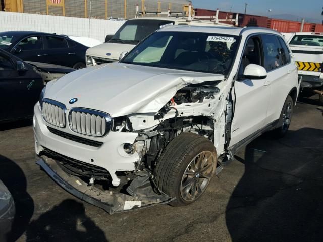 5UXKR2C55H0U19814 - 2017 BMW X5 SDRIVE3 WHITE photo 2